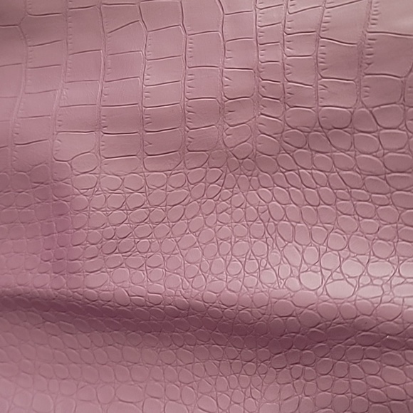 Suicide Squad Pleather Croc Print Trench Coat Purple Medium - Picture 6 of 17